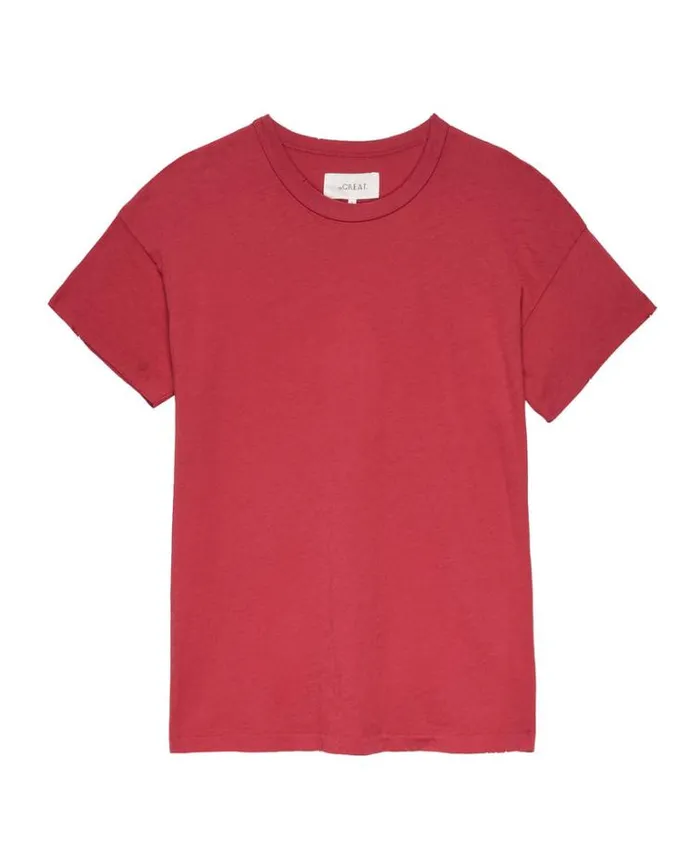 Tops Women039s The Great The Boxy Crew Gemstone