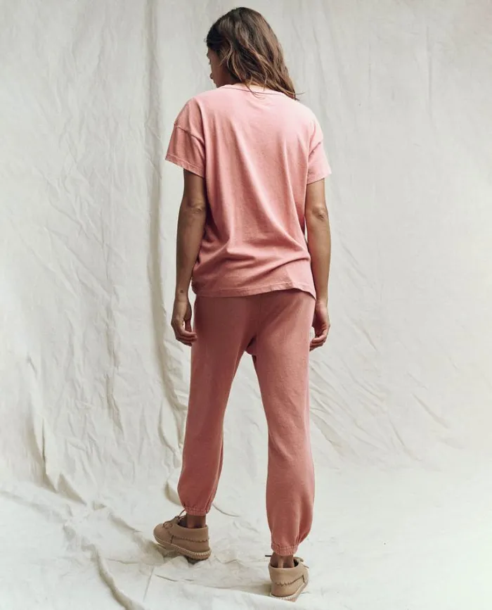 Tops Women039s The Great The Boxy Crew Rose