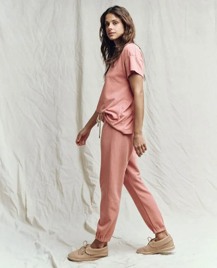 Tops Women039s The Great The Boxy Crew Rose