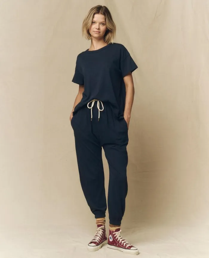 Tops Women039s The Great The Boxy Crew True Navy