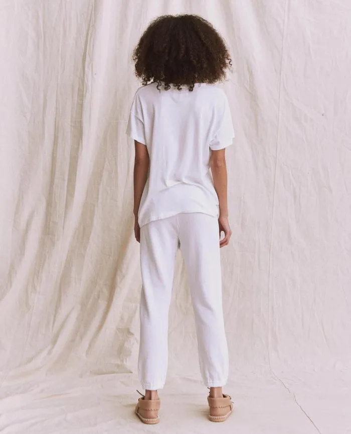 Tops Women039s The Great The Boxy Crew True White With Bronco Graphic