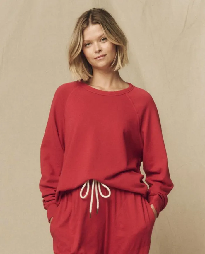 Tops Women039s The Great The College Sweatshirt Gemstone