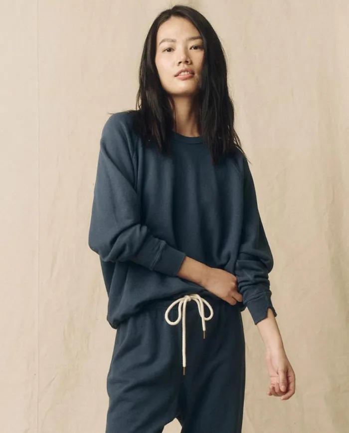 Tops Women039s The Great The College Sweatshirt Nautical Navy