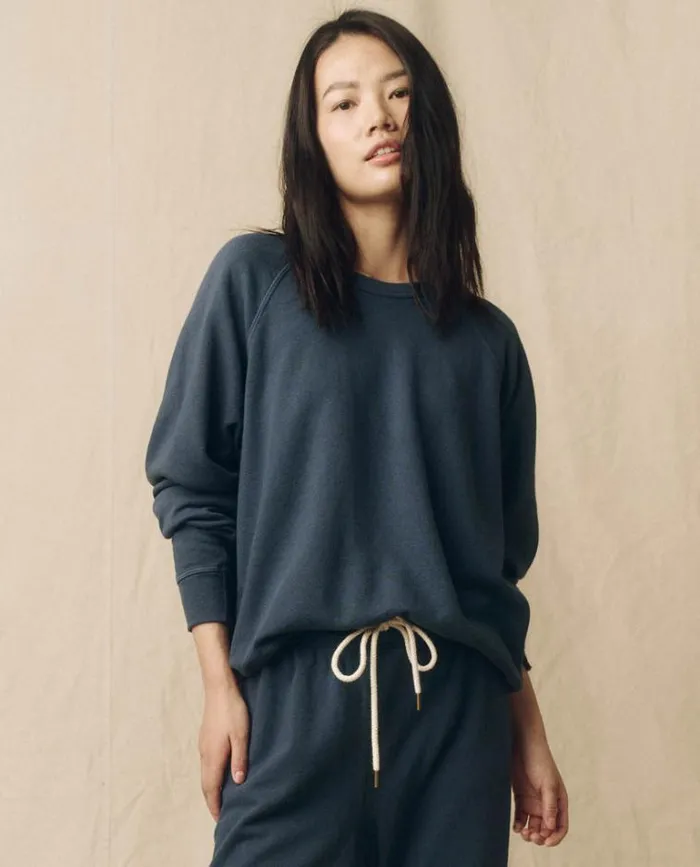 Tops Women039s The Great The College Sweatshirt Nautical Navy