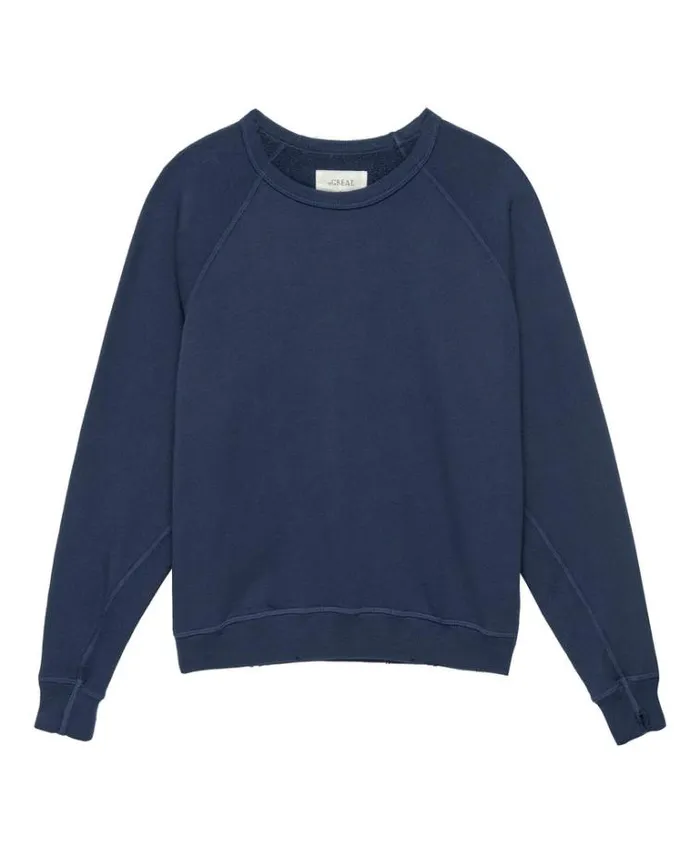 Tops Women039s The Great The College Sweatshirt Nautical Navy