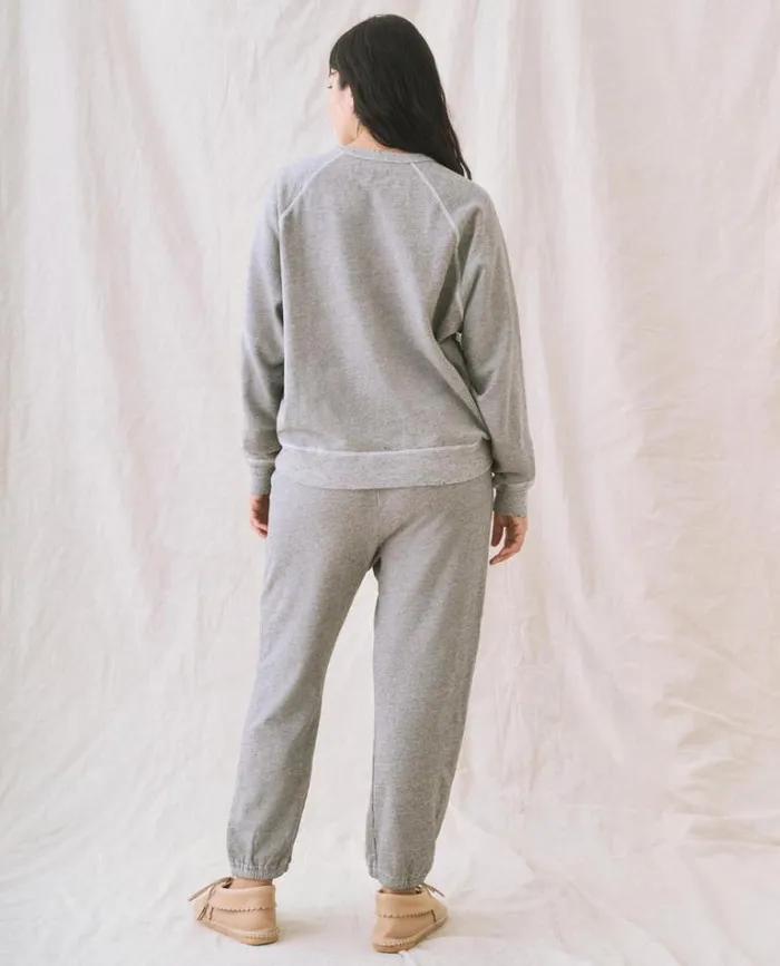Tops Women039s The Great The College Sweatshirt Varsity Grey