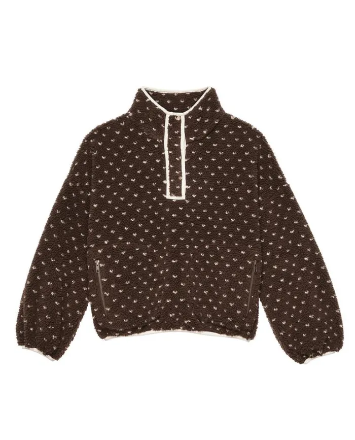 Tops Women039s The Great The Countryside Pullover Hickory With Cream
