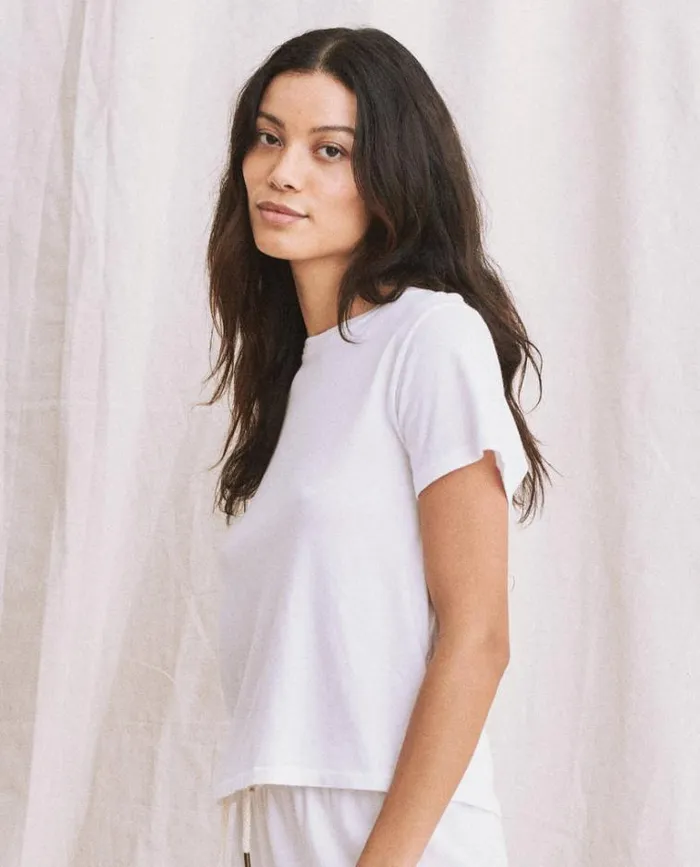 Tops Women039s The Great The Little Tee True White