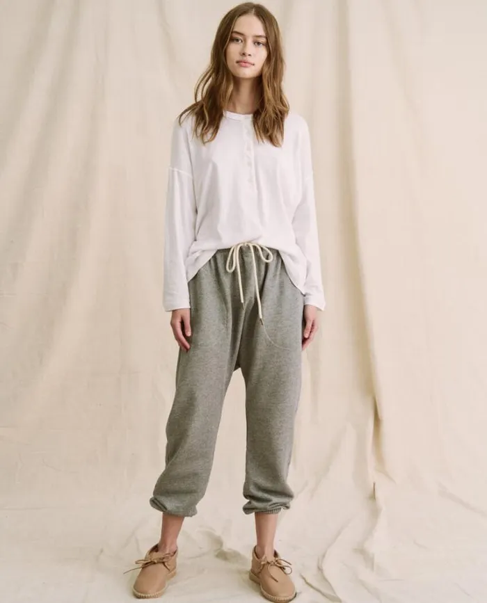 Tops Women039s The Great The Shrunken Henley True White