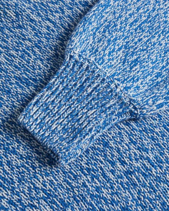 Twisted Yarn Curved Hem Sweater Bright Blue Women Ted Baker Sweaters Twisted Yarn Curved Hem Sweater Bright Blue Women Ted Baker Sweaters
