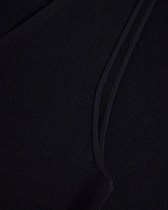 VNeck Slim Fit Knit Top Black Women Ted Baker Clothing