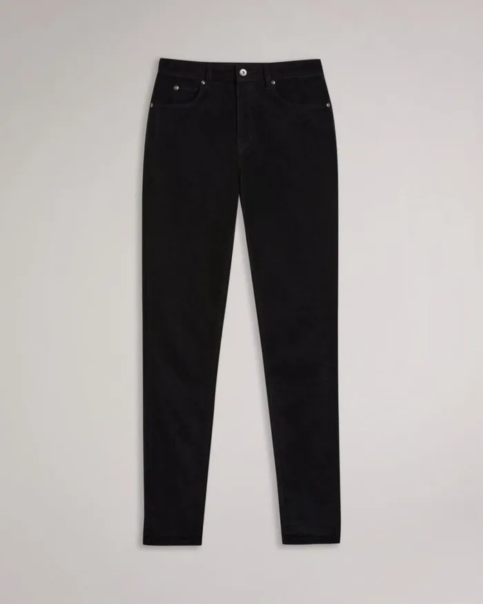 Velvet Skinny Leg Jeans Black Women Ted Baker Clothing