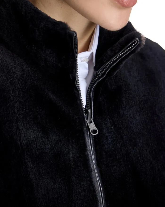 Vests Women039s Maximilian Sheared Mink Reversible Vest