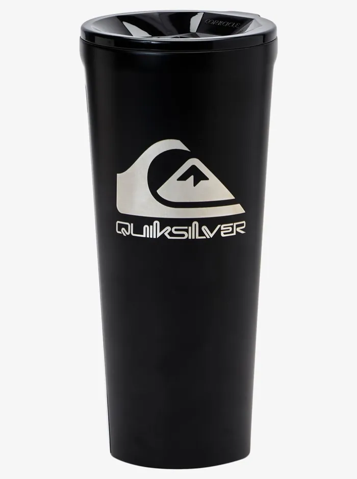 Water Bottles Men Quiksilver Quiksilver X Corkcicle Classic Tumbler Black