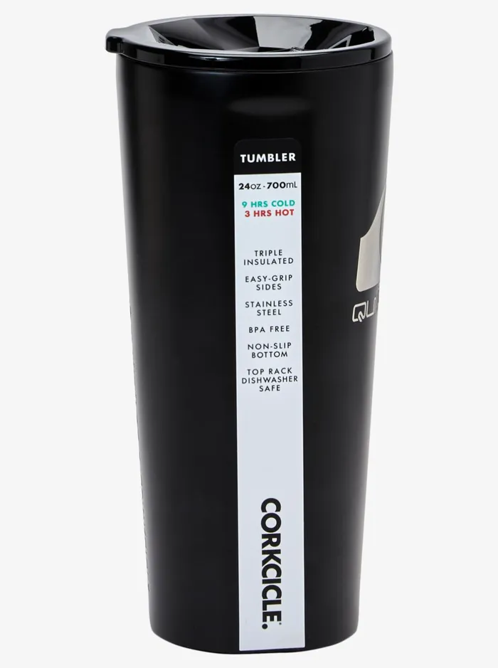 Water Bottles Men Quiksilver Quiksilver X Corkcicle Classic Tumbler Black Water Bottles Men Quiksilver Quiksilver X Corkcicle Classic Tumbler Black