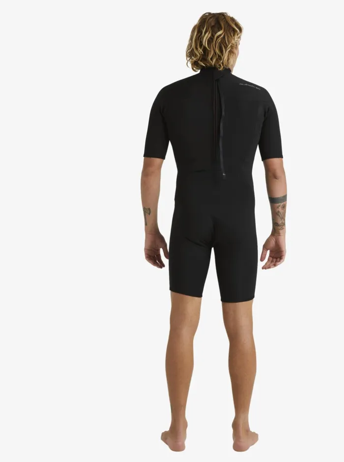 Wetsuits Men Quiksilver 22mm Everyday Sessions Short Sleeve Back Zip Springsuit Black Wetsuits Men Quiksilver 22mm Everyday Sessions Short Sleeve Back Zip Springsuit Black