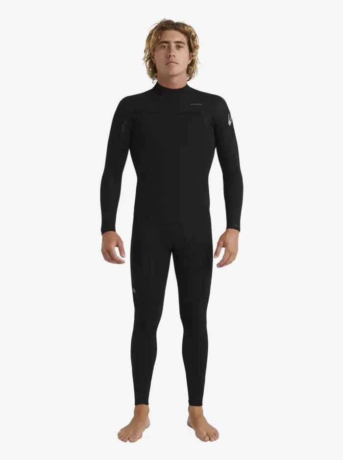 Wetsuits Men Quiksilver 32 Everyday Sessions Back Zip Wetsuit Black