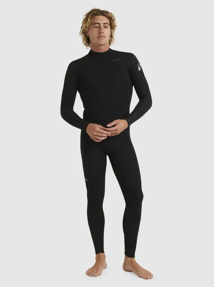 Wetsuits Men Quiksilver 32 Everyday Sessions Back Zip Wetsuit Black Wetsuits Men Quiksilver 32 Everyday Sessions Back Zip Wetsuit Black