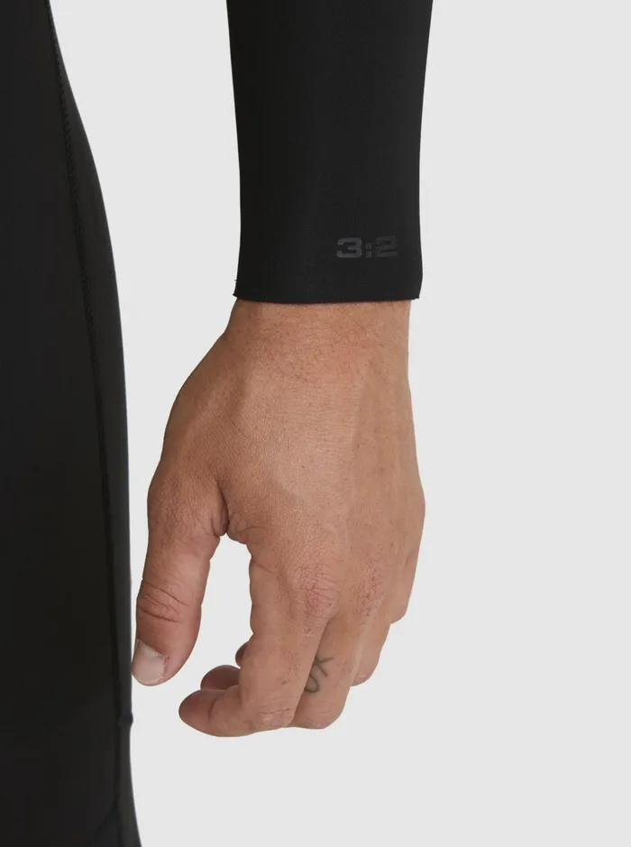 Wetsuits Men Quiksilver 32 Everyday Sessions Back Zip Wetsuit Black Wetsuits Men Quiksilver 32 Everyday Sessions Back Zip Wetsuit Black