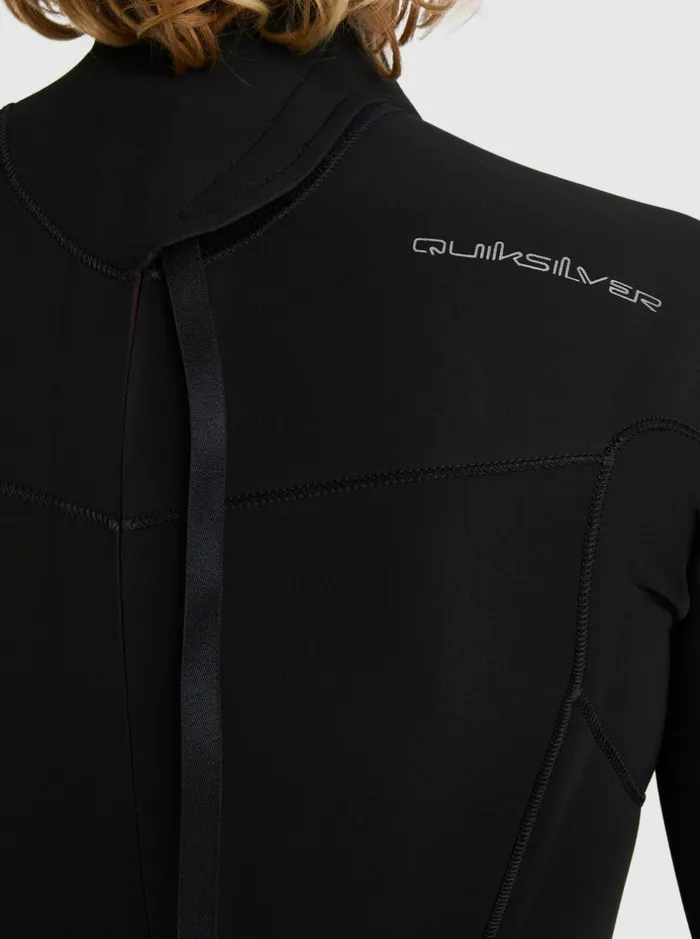 Wetsuits Men Quiksilver 32 Everyday Sessions Back Zip Wetsuit Black Wetsuits Men Quiksilver 32 Everyday Sessions Back Zip Wetsuit Black