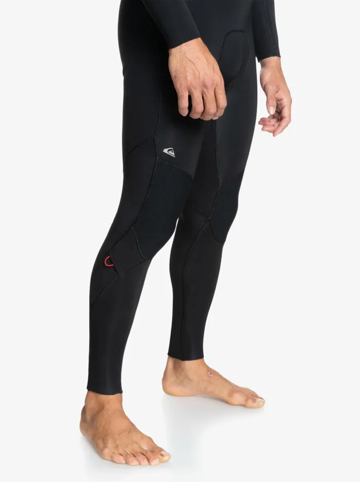 Wetsuits Men Quiksilver 43 Everyday Sessions Back Zip Wetsuit Black Wetsuits Men Quiksilver 43 Everyday Sessions Back Zip Wetsuit Black