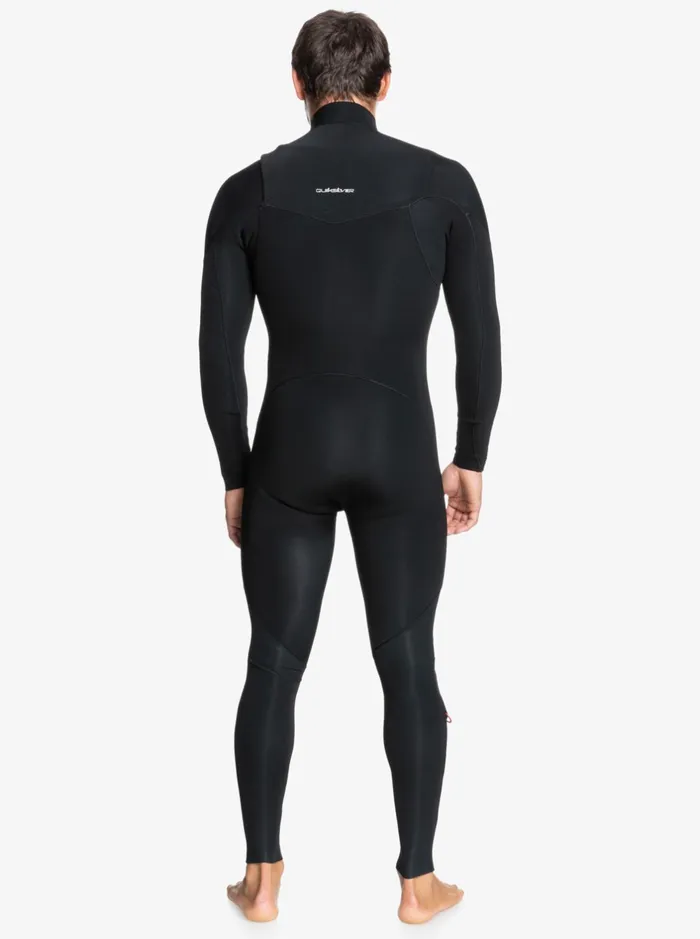 Wetsuits Men Quiksilver 43 Everyday Sessions Chest Zip Wetsuit Black Wetsuits Men Quiksilver 43 Everyday Sessions Chest Zip Wetsuit Black