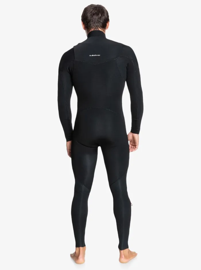 Wetsuits Men Quiksilver 43mm Everyday Sessions Chest Zip Wetsuit Black Wetsuits Men Quiksilver 43mm Everyday Sessions Chest Zip Wetsuit Black
