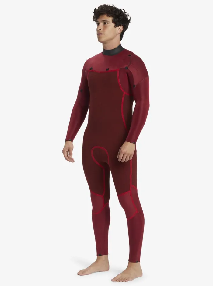 Wetsuits Men Quiksilver 43mm Everyday Sessions Chest Zip Wetsuit Black Wetsuits Men Quiksilver 43mm Everyday Sessions Chest Zip Wetsuit Black