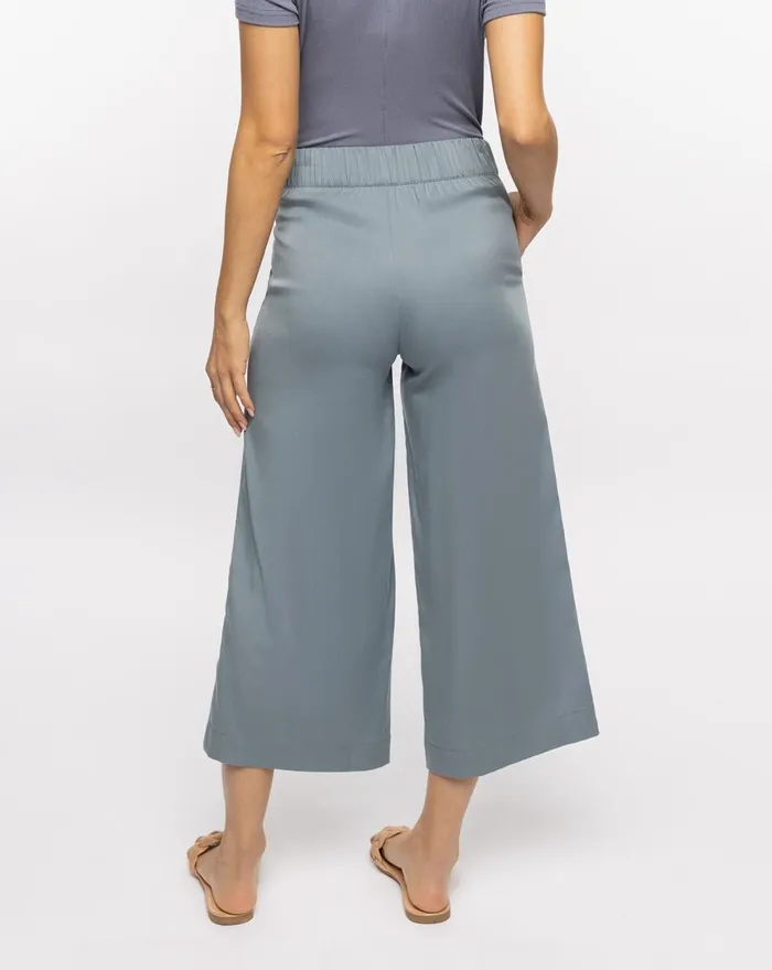 Women All Bottoms TravisMathew CAPRI TIE FRONT PANT Trooper