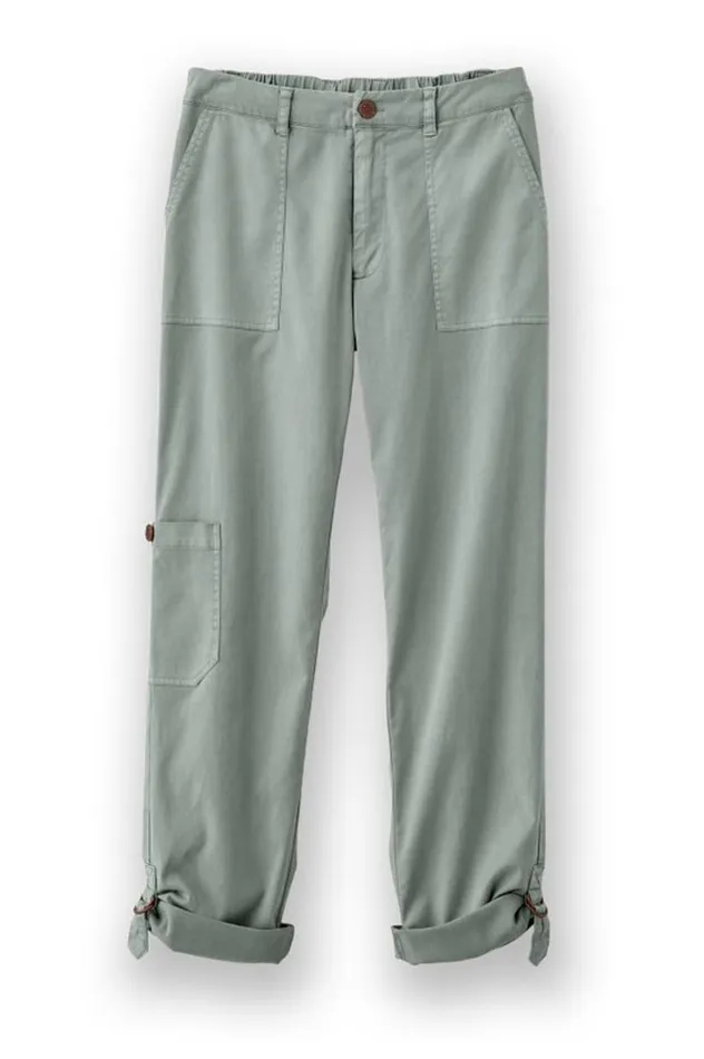 Women Antigua Convertible Crop Pants Agave Green Soft Surroundings Pants Women Antigua Convertible Crop Pants Agave Green Soft Surroundings Pants