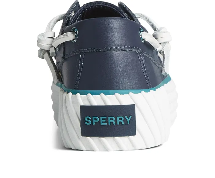 Women Bahama 20 Leather Platform Sneaker Navy Sperry Sneakers Women Bahama 20 Leather Platform Sneaker Navy Sperry Sneakers