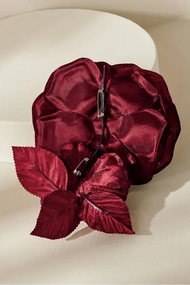 Women Bordeaux Blooms Pin Burgundy Soft Surroundings Jewelry Women Bordeaux Blooms Pin Burgundy Soft Surroundings Jewelry