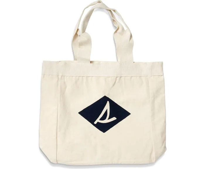 Women Canvas Tote Ivory Sperry Bags