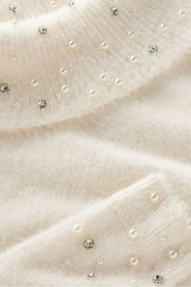 Women Christina Sweater Ivory Pearl Soft Surroundings Tops Women Christina Sweater Ivory Pearl Soft Surroundings Tops