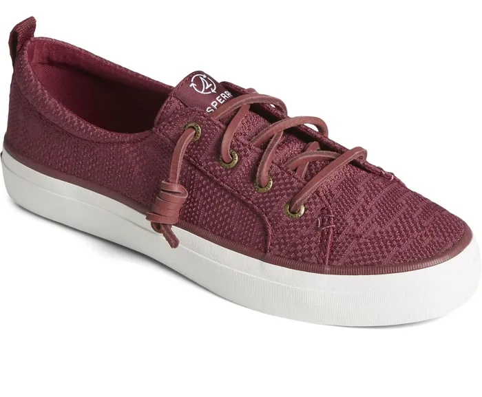 Women Crest Vibe Jacquard Sneaker Cordovan Sperry Sneakers Women Crest Vibe Jacquard Sneaker Cordovan Sperry Sneakers
