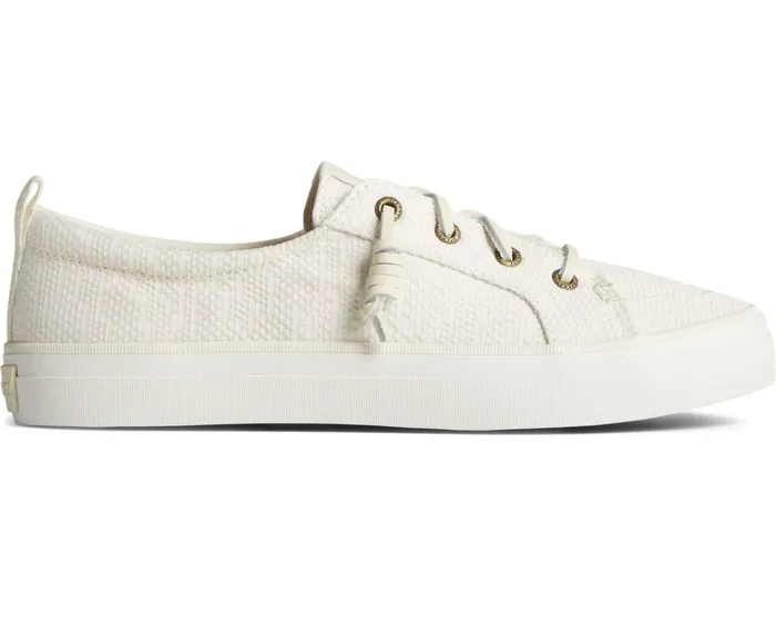 Women Crest Vibe Jacquard Sneaker Off White Sperry Sneakers