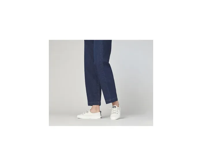Women Crest Vibe Sneaker Linen White Sperry Sneakers Women Crest Vibe Sneaker Linen White Sperry Sneakers