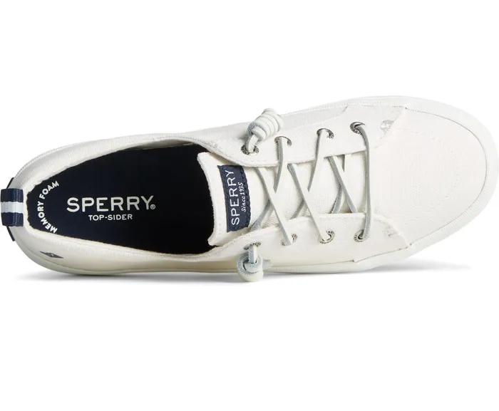 Women Crest Vibe Sneaker Linen White Sperry Sneakers Women Crest Vibe Sneaker Linen White Sperry Sneakers