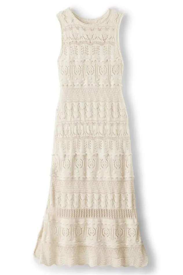 Women Erica Crochet Midi Dress Antique White Soft Surroundings Dresses Women Erica Crochet Midi Dress Antique White Soft Surroundings Dresses