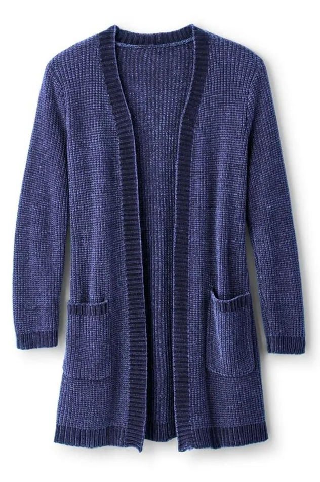 Women Faith Chenille Cardigan Boysenberry Soft Surroundings Sweaters and Cardigans Women Faith Chenille Cardigan Boysenberry Soft Surroundings Sweaters and Cardigans