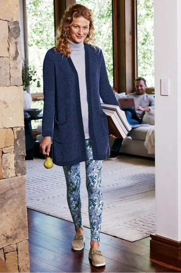 Women Faith Chenille Cardigan Boysenberry Soft Surroundings Sweaters and Cardigans Women Faith Chenille Cardigan Boysenberry Soft Surroundings Sweaters and Cardigans