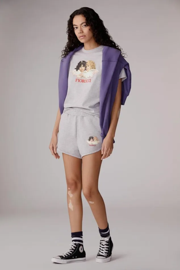 Women Fiorucci Angels Shorts Grey Grey Women Fiorucci Angels Shorts Grey Grey
