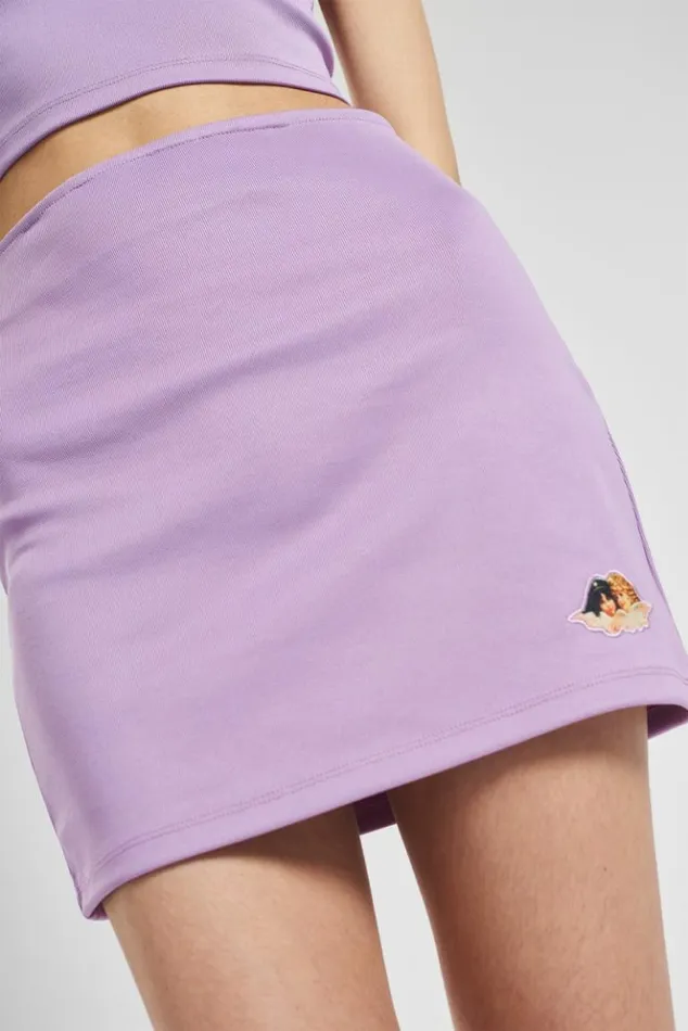 Women Fiorucci Festival Angels Mini Skirt Purple Purple Women Fiorucci Festival Angels Mini Skirt Purple Purple