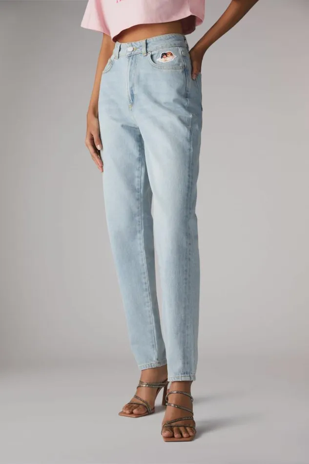 Women Fiorucci Icon Angels Tara Jeans Light Vintage Light Vintage Women Fiorucci Icon Angels Tara Jeans Light Vintage Light Vintage