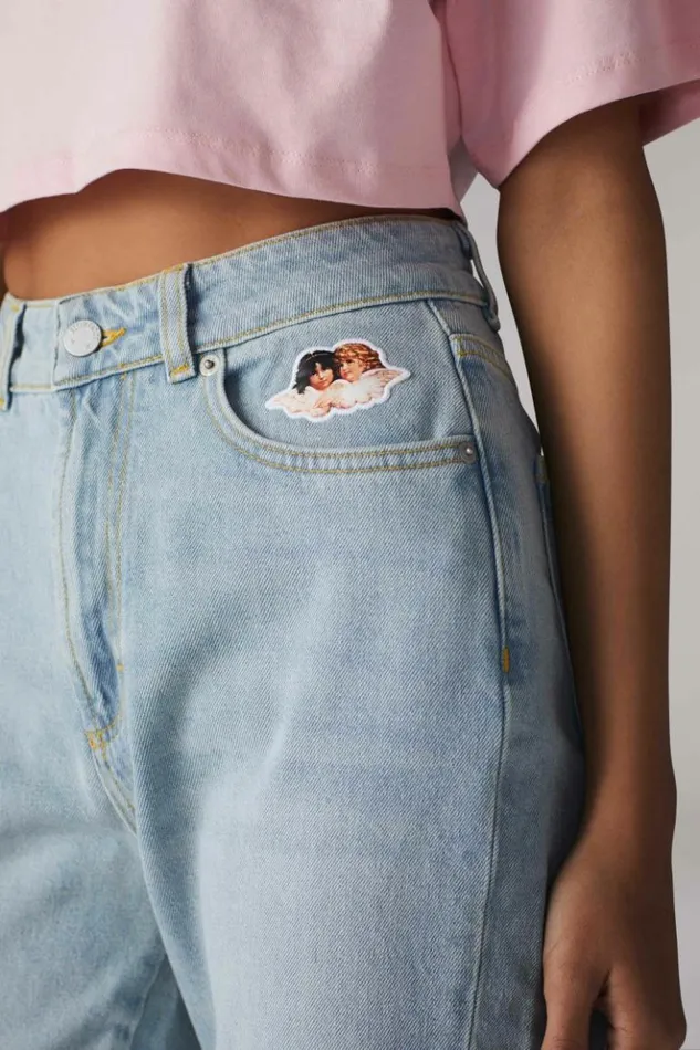 Women Fiorucci Icon Angels Tara Jeans Light Vintage Light Vintage Women Fiorucci Icon Angels Tara Jeans Light Vintage Light Vintage