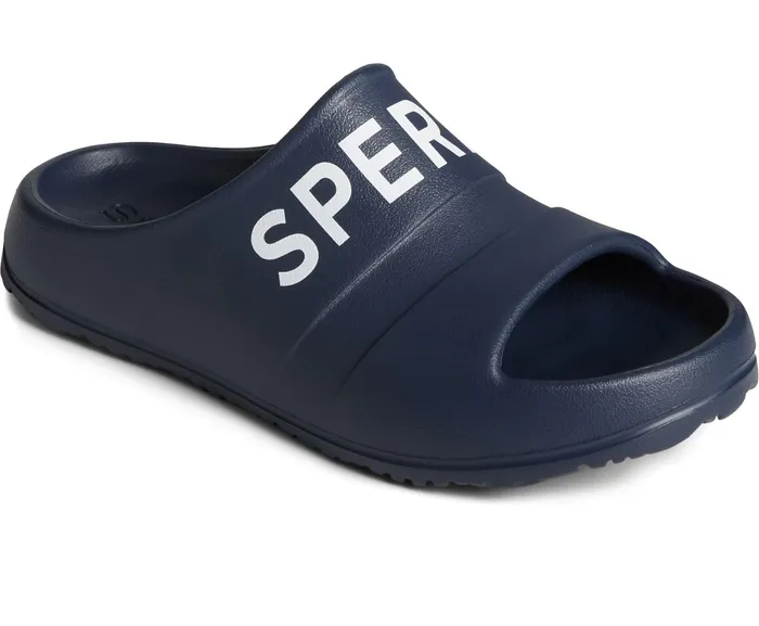 Women Float Slide Logo Sandal Navy Sperry Sandals Women Float Slide Logo Sandal Navy Sperry Sandals