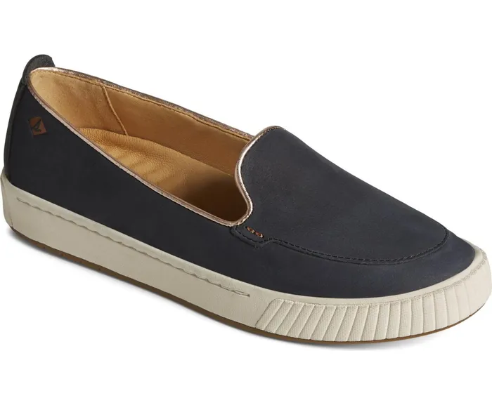 Women Gold Cup Anchor PLUSHWAVE Slip On Sneaker Black Sperry Sneakers Women Gold Cup Anchor PLUSHWAVE Slip On Sneaker Black Sperry Sneakers