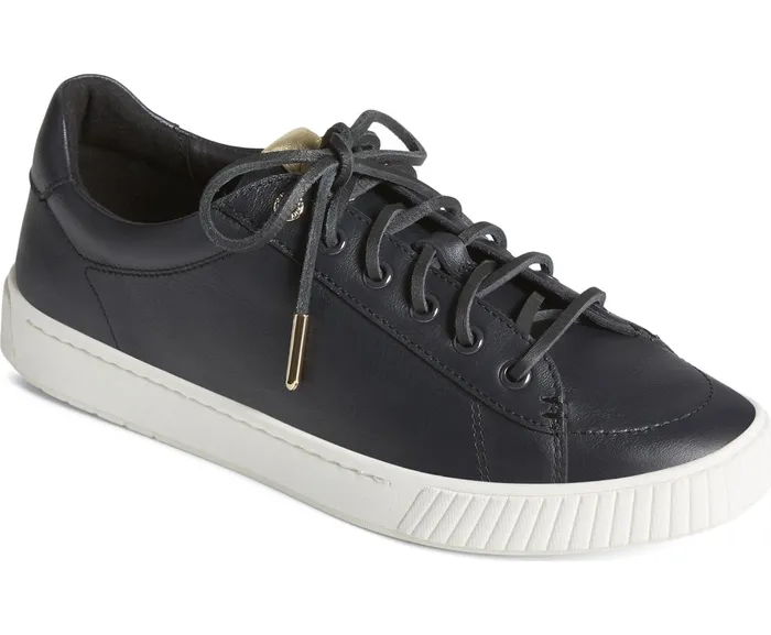 Women Gold CupAnchor PLUSHWAVE Sneaker Black Sperry Sneakers Women Gold CupAnchor PLUSHWAVE Sneaker Black Sperry Sneakers