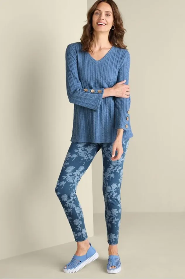 Women Goldie Knit Tunic Quiet Harbor Soft Surroundings Tops Women Goldie Knit Tunic Quiet Harbor Soft Surroundings Tops