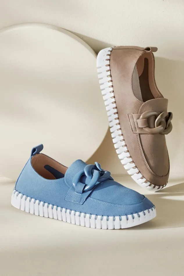 Women Ilse Jacobsen Tulip Loafer Sneakers Falcon Soft Surroundings Shoes